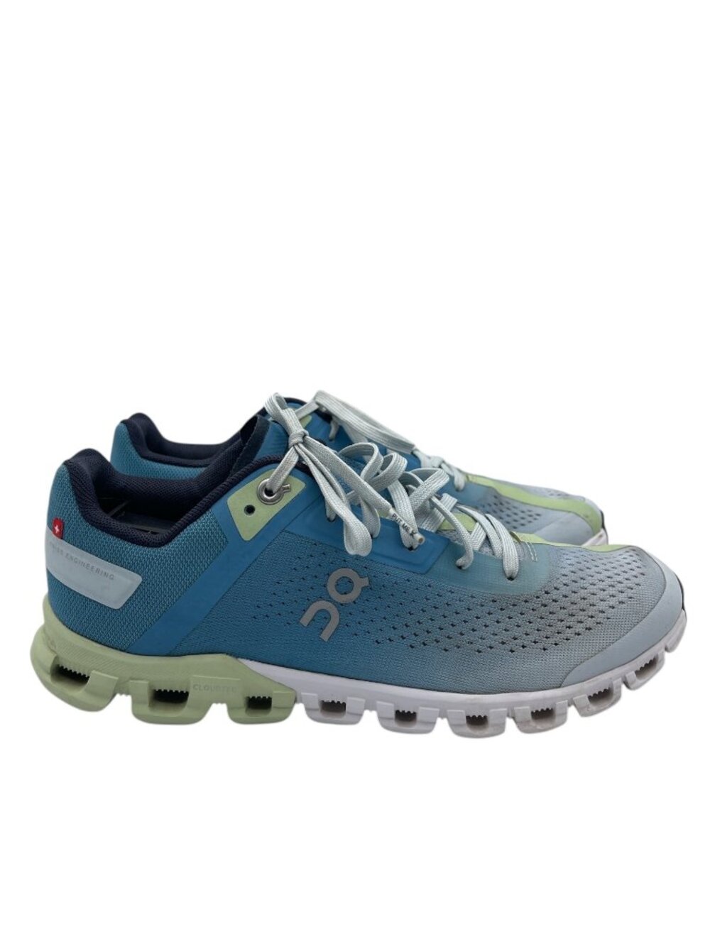 ON Running Cloudflow Women’s Size 7 Running Shoes ‘Niagara | Meadow’ 35.99033